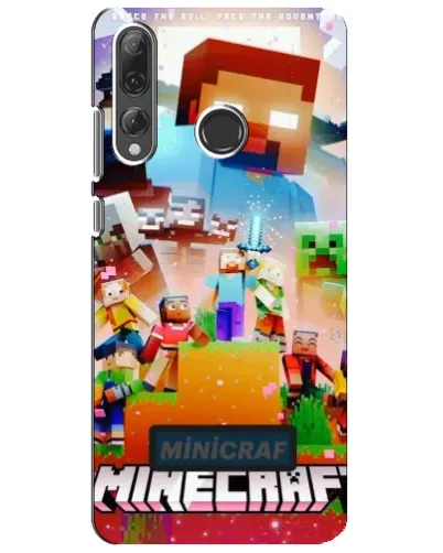 Чехол для Huawei P Smart Plus 2019 с картинкой «Minecraft герои игры» Чехол для Huawei P Smart Plus 2019 с картинкой «Minecraft герои игры»