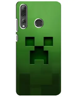 Чехол для Huawei P Smart Plus 2019 с картинкой «Крипер микро-дизайн»