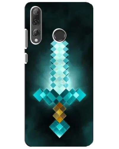 Чехол для Huawei P Smart Plus 2019 с картинкой «Алмазный меч неон» Чехол для Huawei P Smart Plus 2019 с картинкой «Алмазный меч неон»