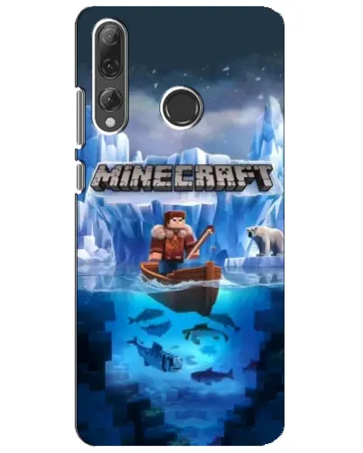Чехол для Huawei P Smart Plus 2019 с картинкой «Minecraft ледяной мир» Чехол для Huawei P Smart Plus 2019 с картинкой «Minecraft ледяной мир»