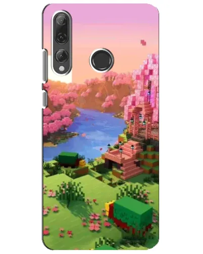 Чехол для Huawei P Smart Plus 2019 с картинкой «Розовое дерево Minecraft» Чехол для Huawei P Smart Plus 2019 с картинкой «Розовое дерево Minecraft»