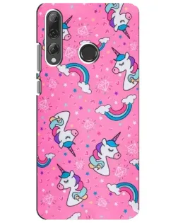 Чехол для Huawei P Smart Plus 2019 с картинкой «Unicorn паттерн розовый» Чехол для Huawei P Smart Plus 2019 с картинкой «Unicorn паттерн розовый»