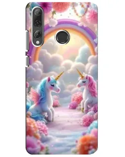 Чехол для Huawei P Smart Plus 2019 с картинкой «Радуга и единороги» Чехол для Huawei P Smart Plus 2019 с картинкой «Радуга и единороги»