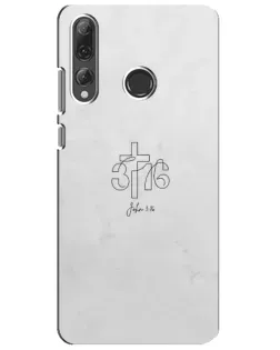Чохол для Huawei P Smart Plus 2019 з картинкою «Івана 3:16 Хрест» Чохол для Huawei P Smart Plus 2019 з картинкою «Івана 3:16 Хрест»