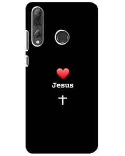 Чохол для Huawei P Smart Plus 2019 з картинкою «Серце - Jesus» Чохол для Huawei P Smart Plus 2019 з картинкою «Серце - Jesus»