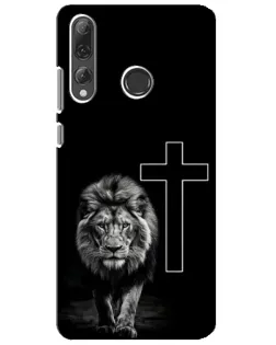 Чохол для Huawei P Smart Plus 2019 з картинкою «Лев та Хрест» Чохол для Huawei P Smart Plus 2019 з картинкою «Лев та Хрест»