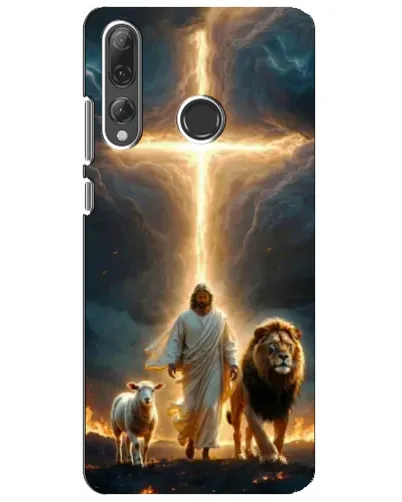 Чехол для Huawei P Smart Plus 2019 с картинкой «Лев Иуды и Свет»