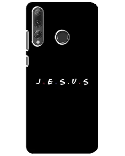 Чехол для Huawei P Smart Plus 2019 с картинкой «Точки веры J.E.S.U.S.»