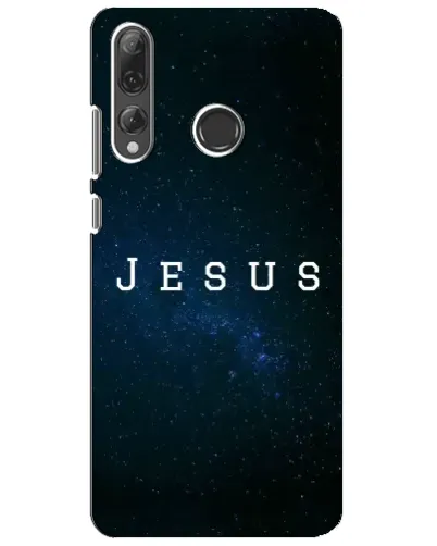 Чехол для Huawei P Smart Plus 2019 с картинкой «Звездное небо Jesus»