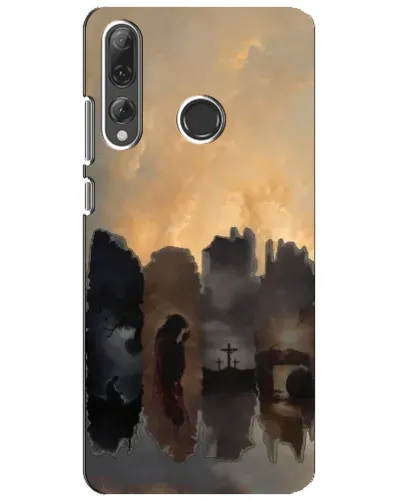 Чехол для Huawei P Smart Plus 2019 с картинкой «Дорога к вере»