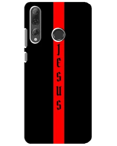Чехол для Huawei P Smart Plus 2019 с картинкой «Красная линия веры»