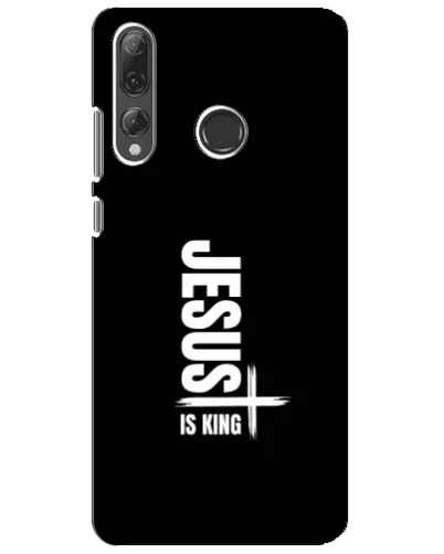 Чехол для Huawei P Smart Plus 2019 с картинкой «Вертикаль веры Jesus»
