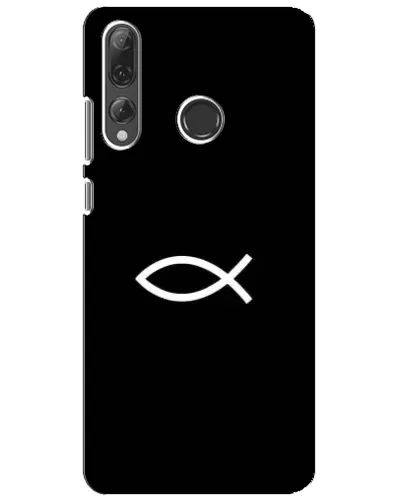 Чехол для Huawei P Smart Plus 2019 с картинкой «Символ рыбы Jesus» Чехол для Huawei P Smart Plus 2019 с картинкой «Символ рыбы Jesus»