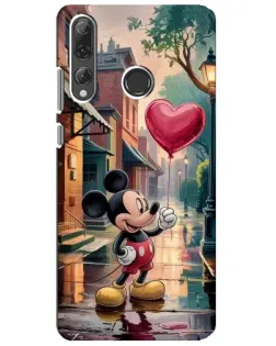 Чехол для Huawei P Smart Plus 2019 с картинкой «Микки и шарик-сердце» Чехол для Huawei P Smart Plus 2019 с картинкой «Микки и шарик-сердце»