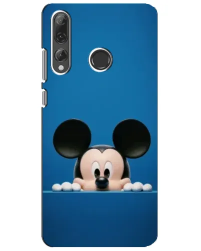 Чехол для Huawei P Smart Plus 2019 с картинкой «Микки выглядывает»