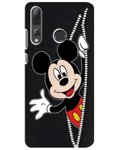 Чехол для Huawei P Smart Plus 2019 с картинкой «Микки раздвигает стены»