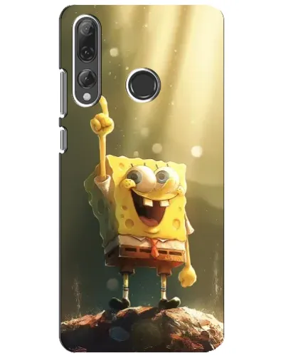 Чехол для Huawei P Smart Plus 2019 с картинкой «Сияющий Спанч Боб» Чехол для Huawei P Smart Plus 2019 с картинкой «Сияющий Спанч Боб»