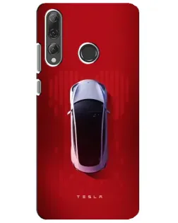 Чохол для Huawei P Smart Plus 2019 з картинкою «Tesla Top View» Чохол для Huawei P Smart Plus 2019 з картинкою «Tesla Top View»
