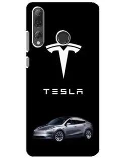 Чехол для Huawei P Smart Plus 2019 с картинкой «Tesla Model Y» Чехол для Huawei P Smart Plus 2019 с картинкой «Tesla Model Y»
