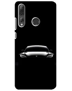 Чехол для Huawei P Smart Plus 2019 с картинкой «Фары Tesla Night» Чехол для Huawei P Smart Plus 2019 с картинкой «Фары Tesla Night»
