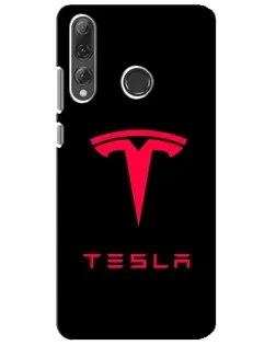 Чехол для Huawei P Smart Plus 2019 с картинкой «Tesla Red Logo» Чехол для Huawei P Smart Plus 2019 с картинкой «Tesla Red Logo»