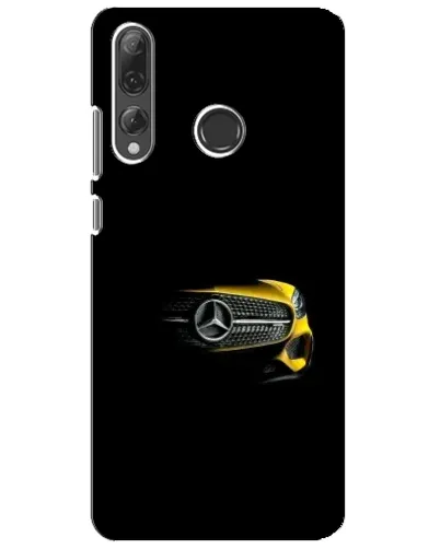 Чехол для Huawei P Smart Plus 2019 с картинкой «Mercedes — ретро стиль»