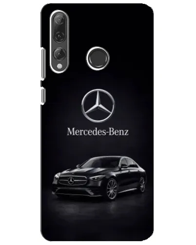 Чехол для Huawei P Smart Plus 2019 с картинкой «Mercedes — решетка радиатора»