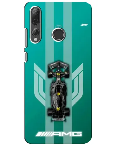 Чехол для Huawei P Smart Plus 2019 с картинкой «Mercedes AMG Petronas»