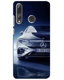 Чехол для Huawei P Smart Plus 2019 с картинкой «Mercedes EQ — будущее»