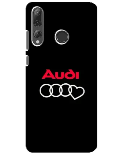 Чехол для Huawei P Smart Plus 2019 с картинкой «Логотип Audi Heart»