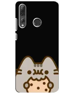 Чохол для Huawei P Smart Plus 2019 з картинкою «Пушин на чорному»