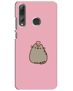 Чохол для Huawei P Smart Plus 2019 з картинкою «Pusheen серце»