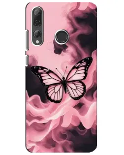 Чохол для Huawei P Smart Plus 2019 з картинкою «Метелик у диму» Чохол для Huawei P Smart Plus 2019 з картинкою «Метелик у диму»