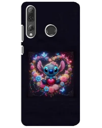Чехол для Huawei P Smart Plus 2019 с картинкой «Stitch в цветах» Чехол для Huawei P Smart Plus 2019 с картинкой «Stitch в цветах»