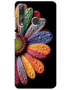 Чехол для Huawei P Smart Plus 2019 с картинкой «Радужный цветок» Чехол для Huawei P Smart Plus 2019 с картинкой «Радужный цветок»