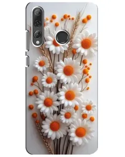 Чехол для Huawei P Smart Plus 2019 с картинкой «Белые сухоцветы» Чехол для Huawei P Smart Plus 2019 с картинкой «Белые сухоцветы»