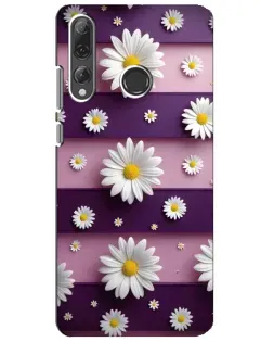 Чехол для Huawei P Smart Plus 2019 с картинкой «Ромашки на фиолетовом» Чехол для Huawei P Smart Plus 2019 с картинкой «Ромашки на фиолетовом»