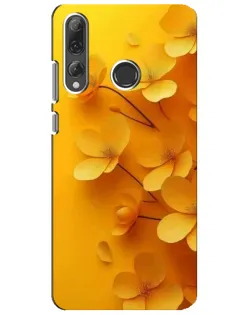 Чехол для Huawei P Smart Plus 2019 с картинкой «Золотые лепестки» Чехол для Huawei P Smart Plus 2019 с картинкой «Золотые лепестки»