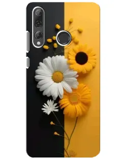 Чехол для Huawei P Smart Plus 2019 с картинкой «Подсолнух и ромашка» Чехол для Huawei P Smart Plus 2019 с картинкой «Подсолнух и ромашка»