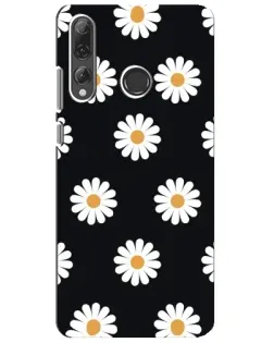 Чехол для Huawei P Smart Plus 2019 с картинкой «Ромашки на черном» Чехол для Huawei P Smart Plus 2019 с картинкой «Ромашки на черном»