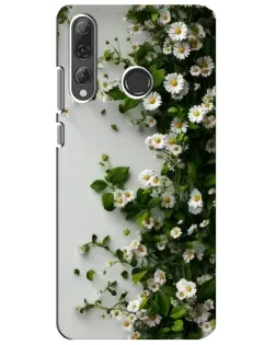 Чехол для Huawei P Smart Plus 2019 с картинкой «Ветка мелких белых цветов» Чехол для Huawei P Smart Plus 2019 с картинкой «Ветка мелких белых цветов»