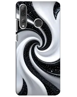 Чохол для Huawei P Smart Plus 2019 з картинкою «Чорно-біла спіраль» Чохол для Huawei P Smart Plus 2019 з картинкою «Чорно-біла спіраль»