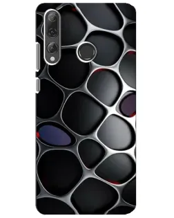 Чохол для Huawei P Smart Plus 2019 з картинкою «Об'ємна темна решітка»
