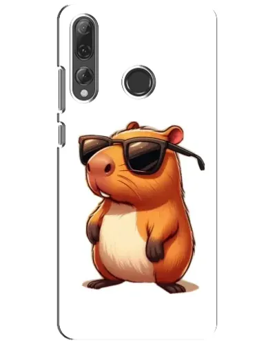 Чехол для Huawei P Smart Plus 2019 с картинкой «Капибара в очках» Чехол для Huawei P Smart Plus 2019 с картинкой «Капибара в очках»