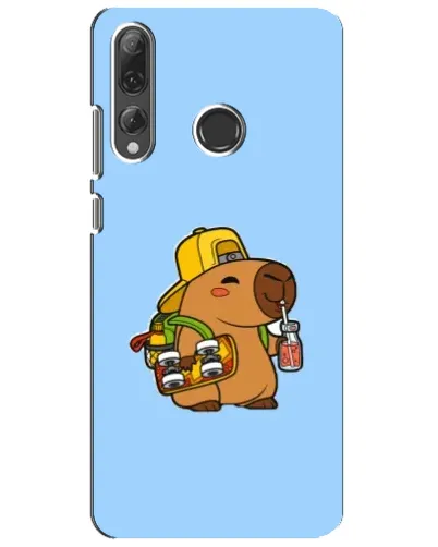 Чехол для Huawei P Smart Plus 2019 с картинкой «Капибара на скейте» Чехол для Huawei P Smart Plus 2019 с картинкой «Капибара на скейте»