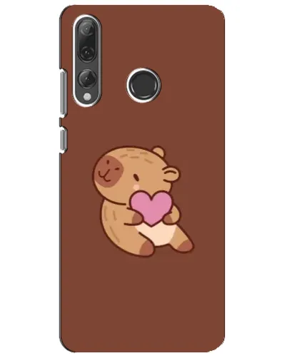 Чехол для Huawei P Smart Plus 2019 с картинкой «Капибара с сердцем» Чехол для Huawei P Smart Plus 2019 с картинкой «Капибара с сердцем»