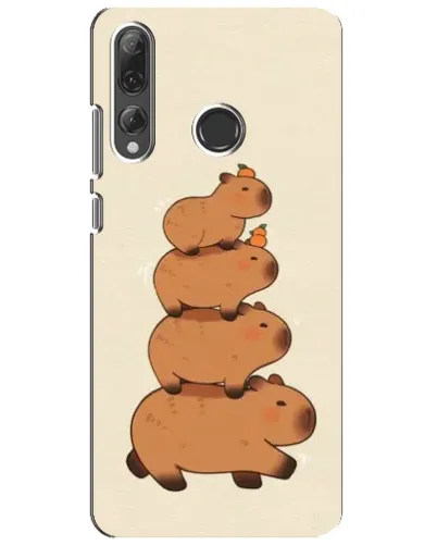 Чехол для Huawei P Smart Plus 2019 с картинкой «Башня из капибар» Чехол для Huawei P Smart Plus 2019 с картинкой «Башня из капибар»
