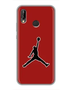 Чехол для Huawei P Smart Plus (Nova 3i, INE-LX1) с картинкой «Jordan Red Back»