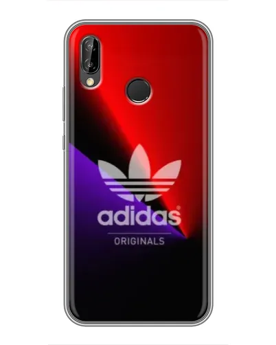 Чехол для Huawei P Smart Plus (Nova 3i, INE-LX1) с картинкой «Adidas Red Neon»