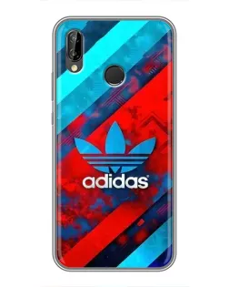 Чехол для Huawei P Smart Plus (Nova 3i, INE-LX1) с картинкой «Абстракция Adidas»